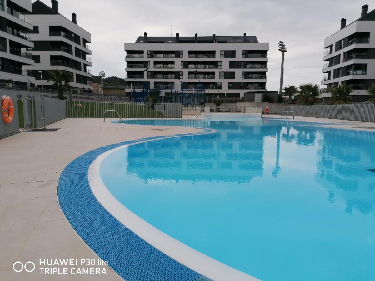 Luminoso Apartamento En Circulo Miramar Luanco Eksteriør billede